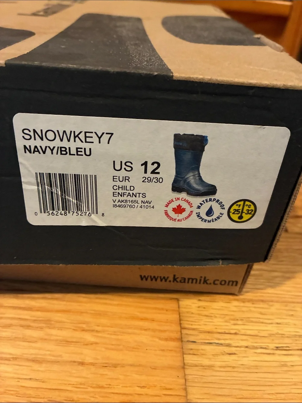 Kamik durable waterproof